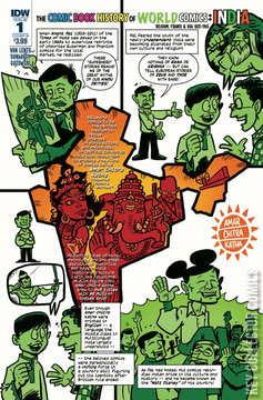 Variant Cover for Four Color: Comic Book - History of Comics #1