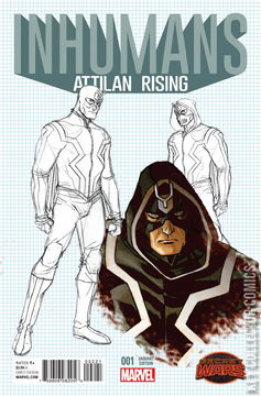 Variant Cover for Inhumans: Attilan Rising #2