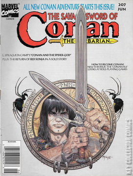 Variant Cover for Savage Sword of Conan, The #207