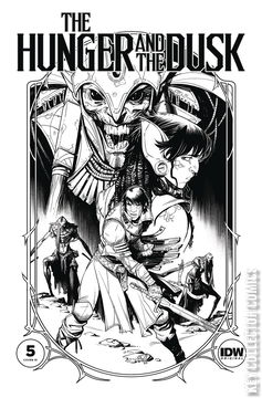 Variant Cover for Hunger and the Dusk, The #5