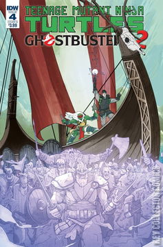 Variant Cover for Teenage Mutant Ninja Turtles / Ghostbusters 2 #4