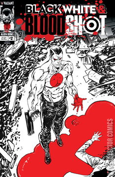 Variant Cover for Black, White & Bloodshot #2