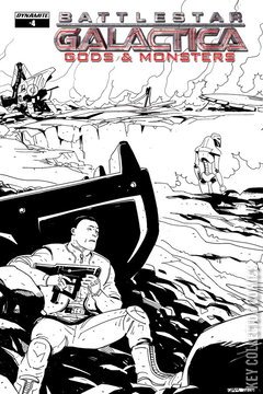 Variant Cover for Battlestar Galactica: Gods and Monsters #4