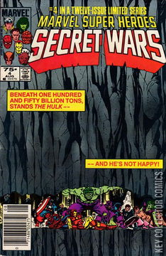 Variant Cover for Marvel Super Heroes Secret Wars #4