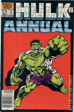 Variant Cover for Incredible Hulk Annual #12