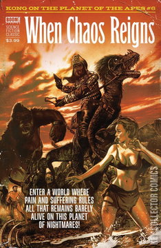 Variant Cover for Kong on the Planet of the Apes #6