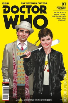 Variant Cover for Doctor Who: The Seventh Doctor #1
