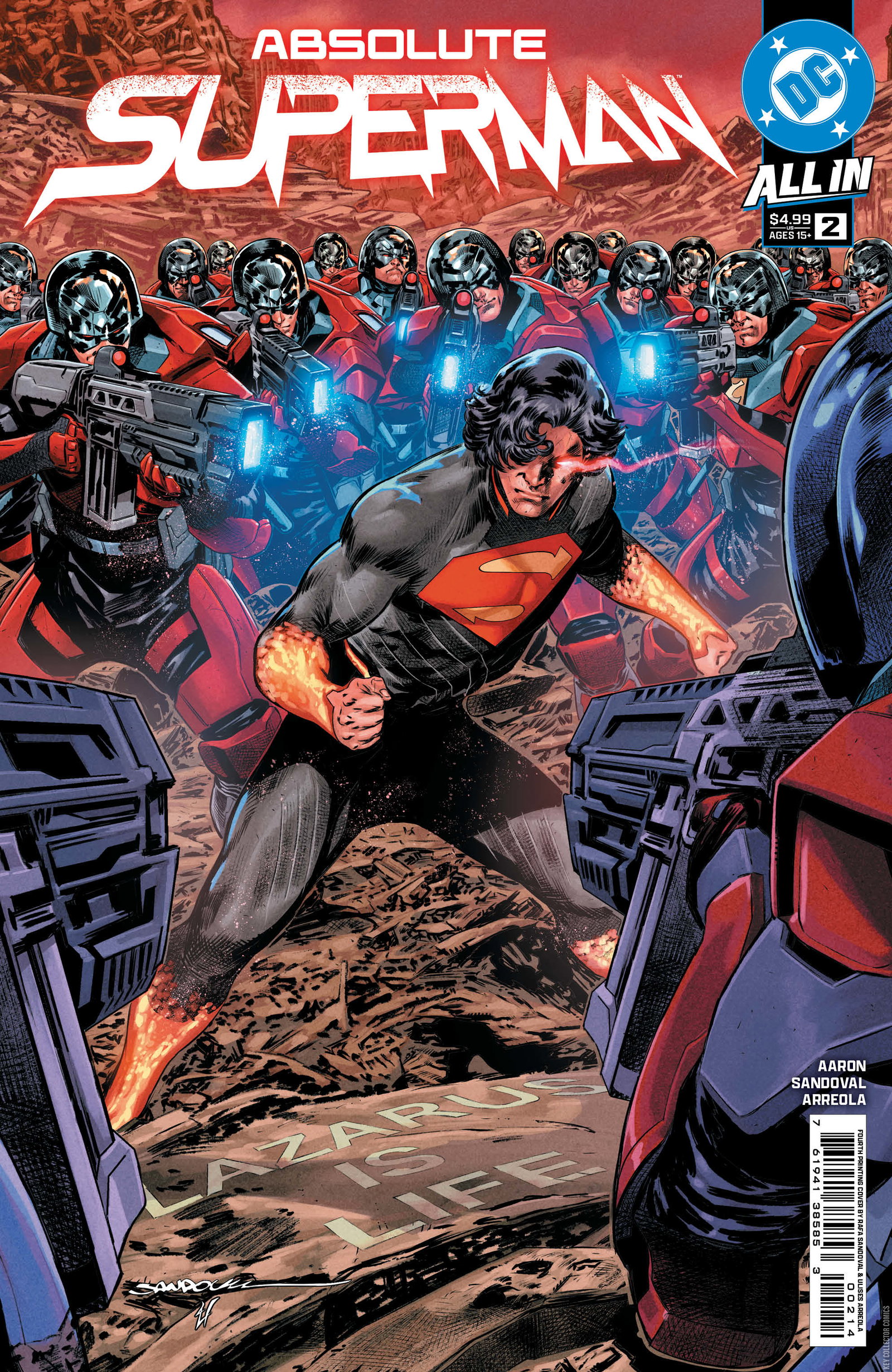 Absolute Superman #2 Published September 2025 | Key Co