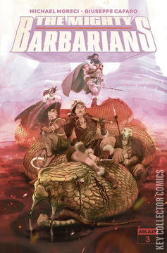 Variant Cover for Mighty Barbarians #3