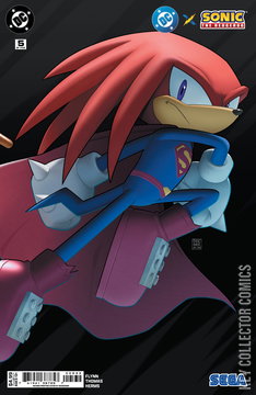 Variant Cover for DC x Sonic the Hedgehog #5