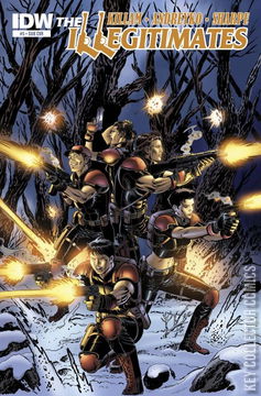 Variant Cover for The Illegitimates #3