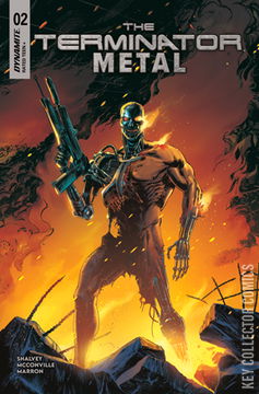 Variant Cover for Terminator: Metal, The #2