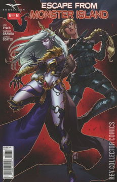 Variant Cover for Escape From Monster Island #6