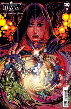 Variant Cover for Knight Terrors: Titans #1