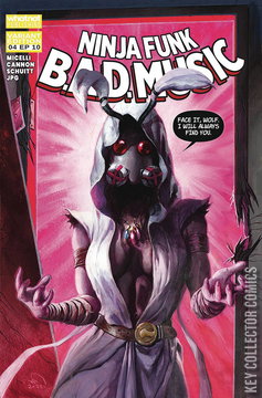 Variant Cover for Ninja Funk: B.A.D. Music #4