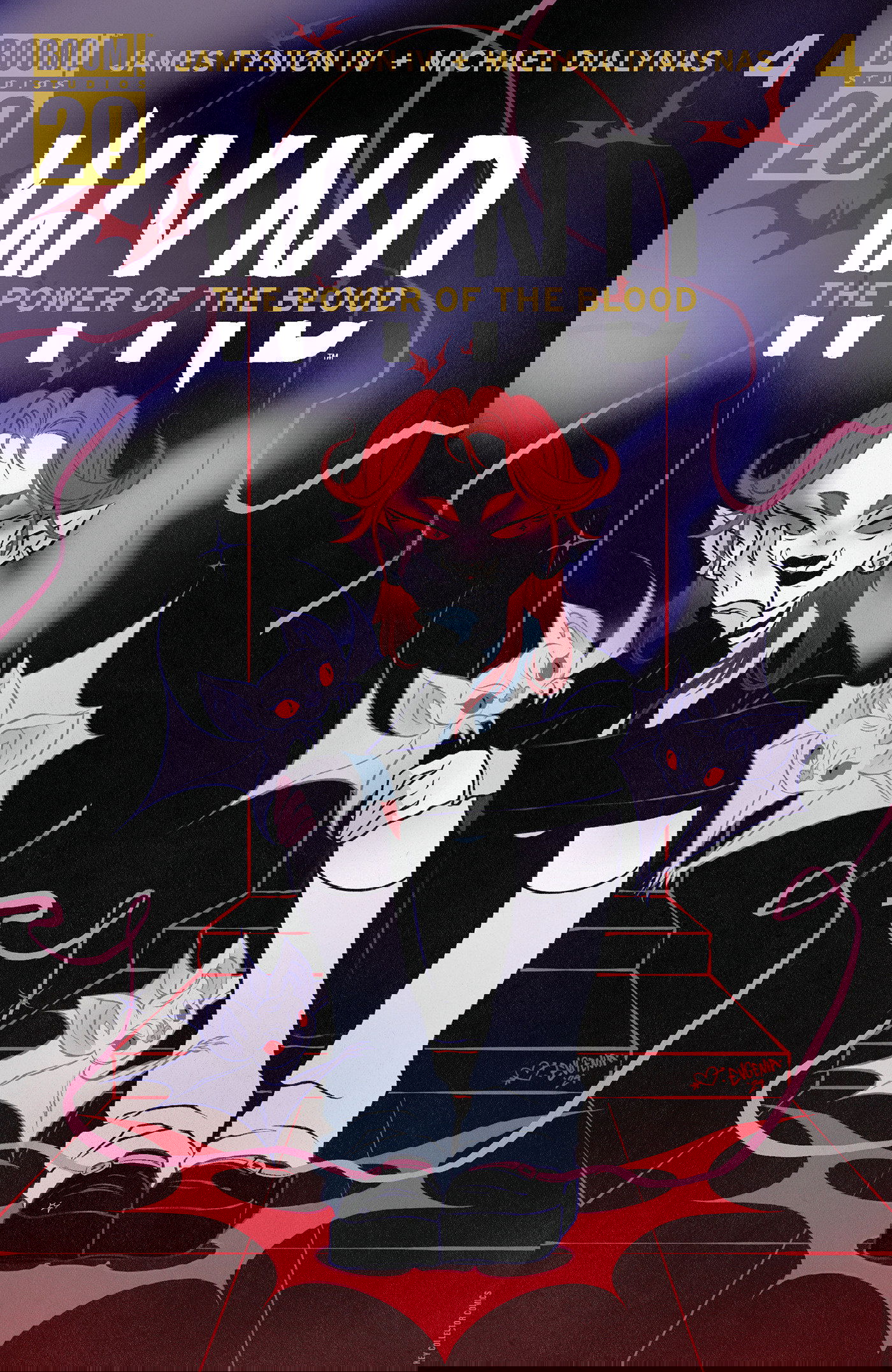 Variant Cover for Wynd: The Power of the Blood #4