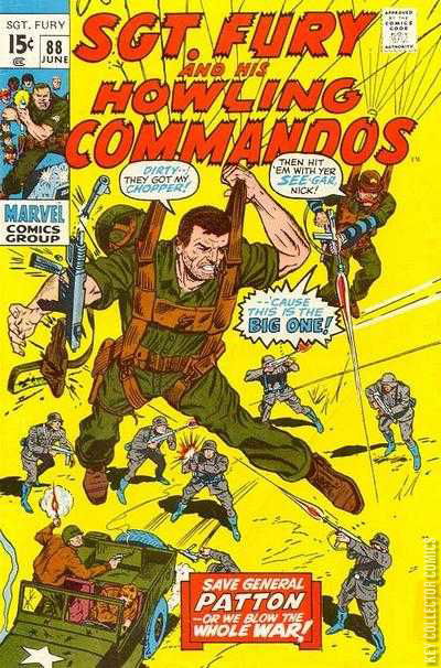 Cover art for Sgt. Fury and His Howling Commandos #88