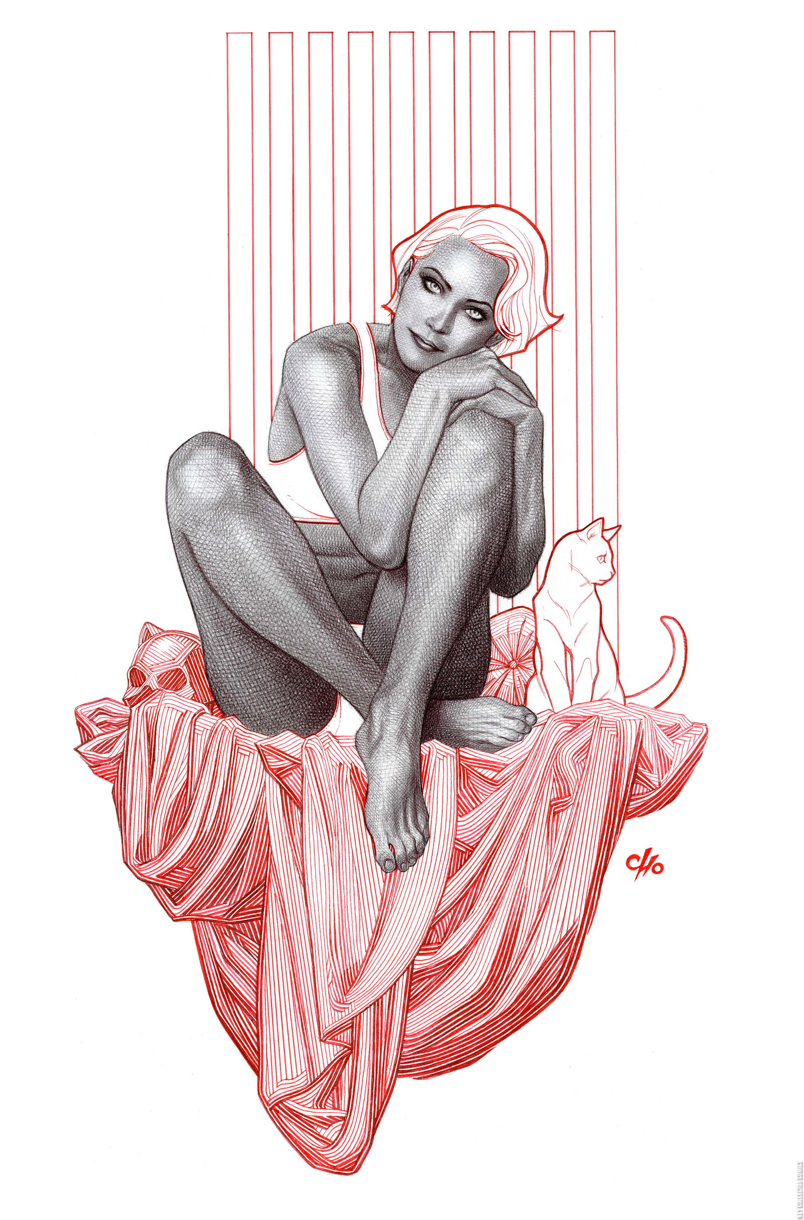 Variant Cover for Catwoman #79