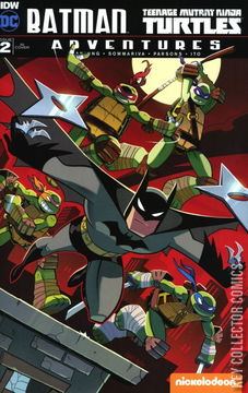 Variant Cover for Batman / Teenage Mutant Ninja Turtles Adventures #2