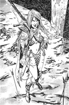 Variant Cover for Immortal Red Sonja #3