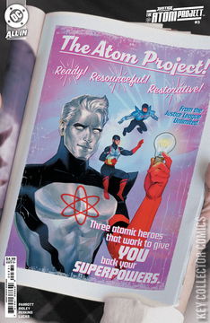 Variant Cover for Justice League: The Atom Project #3