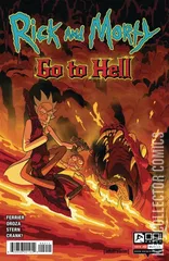 Cover for Rick and Morty Go to Hell #2