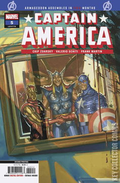 Variant Cover for Captain America #5