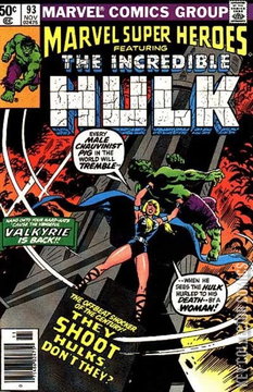 Variant Cover for Marvel Super-Heroes #93