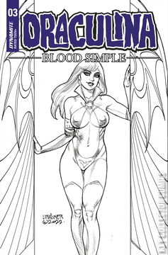Variant Cover for Draculina: Blood Simple #3