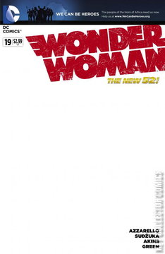 Variant Cover for Wonder Woman #19