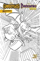 Variant Cover for Gargoyles / Darkwing Duck #3