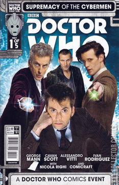Variant Cover for Doctor Who: Supremacy of the Cybermen #1