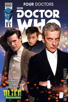 Variant Cover for Doctor Who: Four Doctors #1