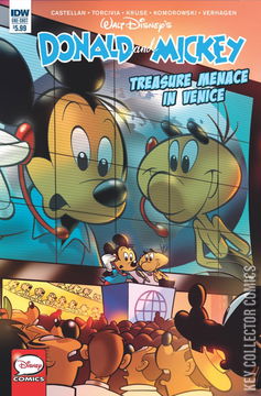 Variant Cover for Donald and Mickey #3