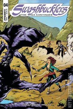 Variant Cover for Swashbucklers: The Saga Continues #4