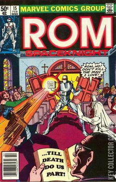 Variant Cover for ROM #15