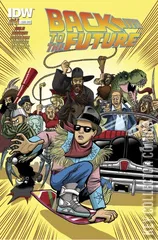 Variant Cover for Back to the Future #4