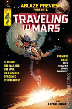 Variant Cover for Traveling to Mars #5