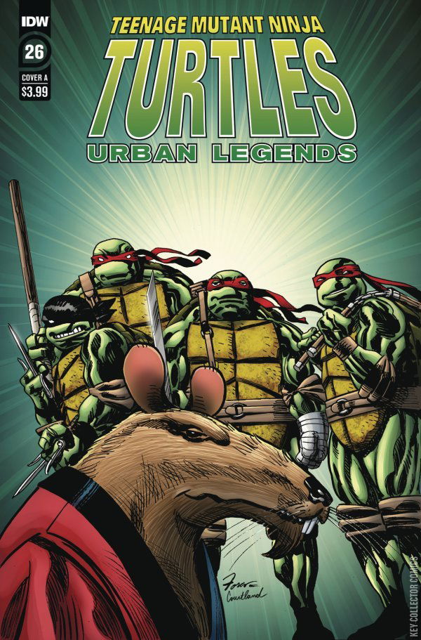 Cover art for Teenage Mutant Ninja Turtles: Urban Legends #26