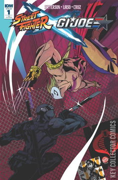 Variant Cover for Street Fighter X G.I. Joe #1