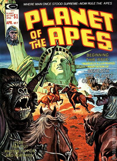 Cover art for Planet of the Apes #7