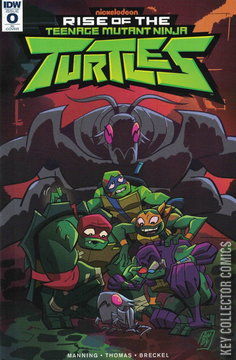 Variant Cover for Rise of the Teenage Mutant Ninja Turtles #0
