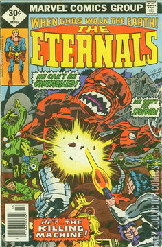 Variant Cover for Eternals #9