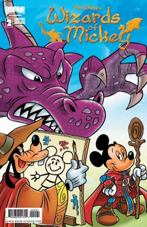 Variant Cover for Wizards of Mickey #2