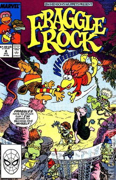Variant Cover for Fraggle Rock #4