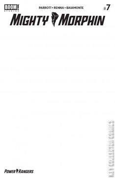 Variant Cover for Mighty Morphin #7