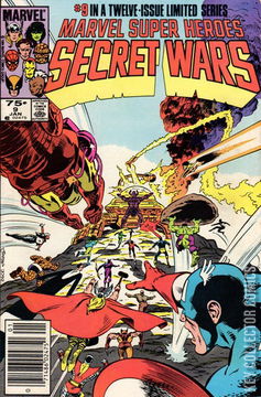 Variant Cover for Marvel Super Heroes Secret Wars #9