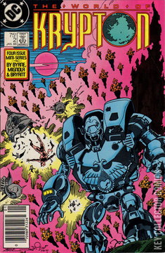 Variant Cover for The World of Krypton #2