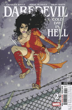 Variant Cover for Daredevil: Cold Day in Hell #2