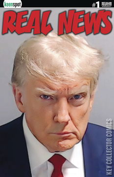 Variant Cover for Biden's Titans vs. Trump's Titans #1